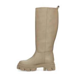 Hoge Taupe Laarzen Met Grove Zool^Sacha Sale