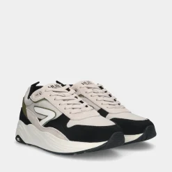 Hub Glide S43 Light Beige/Off White/Moss Green Heren Sneakers^Sacha Cheap