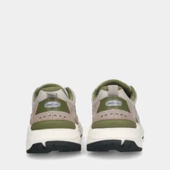 Hub Grid-W S48 Light Beige/Off White/Moss Green Dames Sneakers^Sacha Flash Sale
