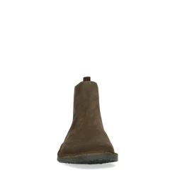 Khaki Suede Chelsea Boots^Sacha Online