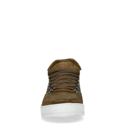 Khaki Suede Sneakers^Sacha Fashion