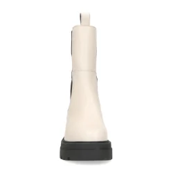 Latte Leren Chelsea Boots^Sacha Best