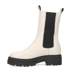 Latte Leren Chelsea Boots^Sacha Best