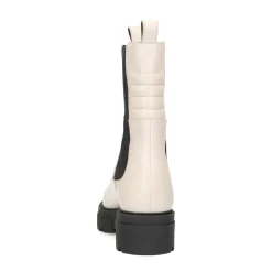 Latte Leren Chelsea Boots^Sacha Best