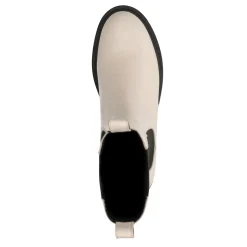 Latte Leren Chelsea Boots^Sacha Best