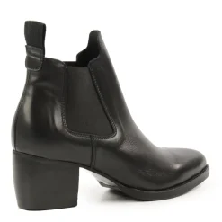 Leren Chelsea Boots Zwart^Sacha Hot