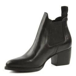 Leren Chelsea Boots Zwart^Sacha Hot