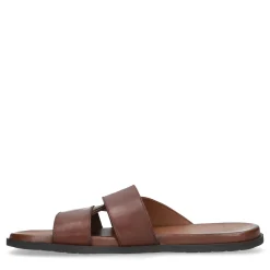 Leren Cognac Sandalen^Sacha Sale