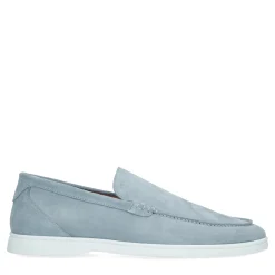 Lichtblauwe Suede Loafers^Sacha Cheap