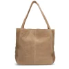 Lichtbruine Suede Shopper^Sacha Cheap