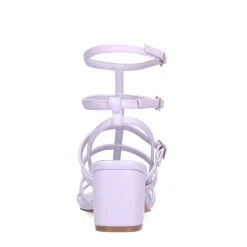 Lila Sandalen Met Hak En Bandjes^Sacha Cheap