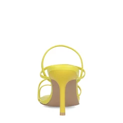 Limegroene Sandalen Met Hak^Sacha Clearance