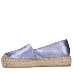 Metallic Lila Leren Espadrilles^Sacha Discount