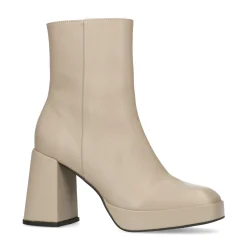 Off White Enkellaarsjes Met Plateau Blokhak^Sacha Shop