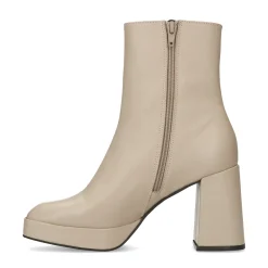 Off White Enkellaarsjes Met Plateau Blokhak^Sacha Shop