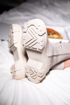 Off White Leren Chelsea Boots^Sacha Online