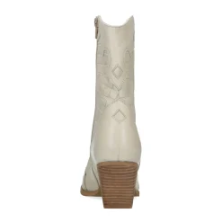 Off White Leren Cowboylaarzen Met Croco Detail^Sacha Discount