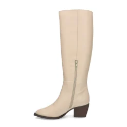 Off White Leren Cowboylaarzen^Sacha Clearance