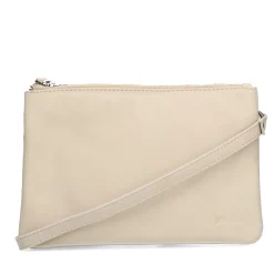 Off White Leren Crossbody Bag^Sacha Shop