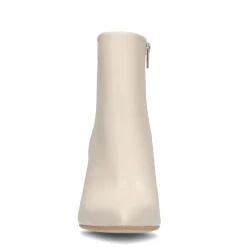 Off White Leren Enkellaarsjes Met Hak^Sacha Best Sale