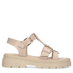 Off White Leren Plateau Sandalen^Sacha Store