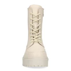 Off White Leren Veterlaarzen^Sacha Shop