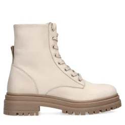 Off White Nubuck Veterlaarsjes^Sacha Outlet