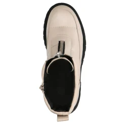 Off White Puffer Biker Boots^Sacha Clearance