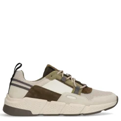 Off White Sneakers Met Groene Details^Sacha Outlet