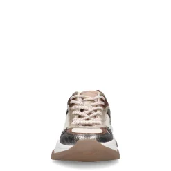 Off White Sneakers Met Metallic Details^Sacha New