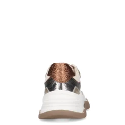 Off White Sneakers Met Metallic Details^Sacha New
