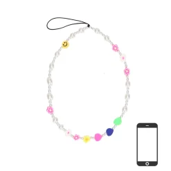 Off White Telefoonkoordje Met Bedels^Sacha Outlet