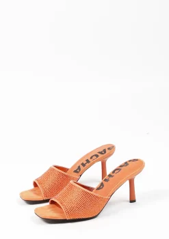 Oranje Muiltjes Met Strass^Sacha Store