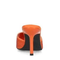 Oranje Muiltjes Met Strass^Sacha Store