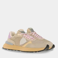 Philippe Model Antibes Low Beige/Roze Dames^Sacha Hot
