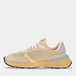 Philippe Model Antibes Low Beige/Roze Dames^Sacha Hot