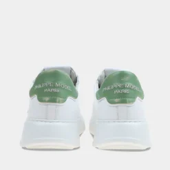 Philippe Model Temple Low Wit/Grijs Heren^Sacha Cheap