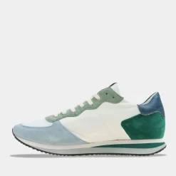 Philippe Model Trpx Low Wit/Groen Heren^Sacha Clearance