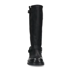 Pre-Order - Zwarte Buckle Biker Boots^Sacha Discount