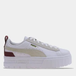 Puma Mayze Gentle Wit/Bordeaux Dames^Sacha Hot