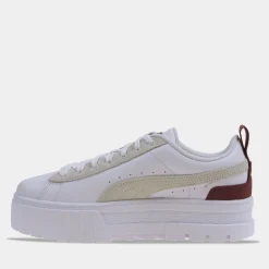 Puma Mayze Gentle Wit/Bordeaux Dames^Sacha Hot