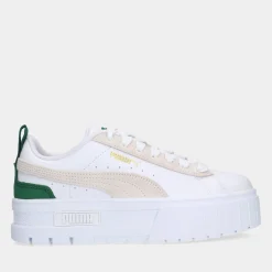 Puma Mayze Gentle Wit/Groen Dames^Sacha Cheap