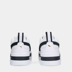 Puma Mayze Lth White/Black Dames Sneakers^Sacha Discount