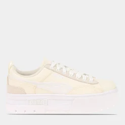 Puma Mayze Patchwork Wit/Creme Dames^Sacha Clearance