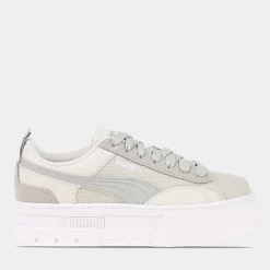 Puma Mayze Patchwork Wit/Grijs Dames^Sacha Clearance