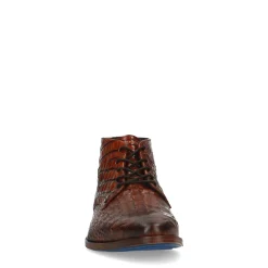 Rehab Barry Croco Bruine Veterschoenen^Sacha Best Sale