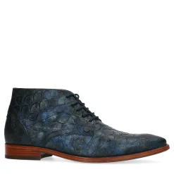 Rehab Barry Croco Donkerblauwe Veterboots^Sacha Flash Sale