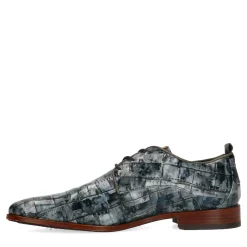 Rehab Greg Faces Grijze Snake Veterschoenen^Sacha Online