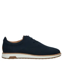 Rehab Nolan Knit Donkerblauwe Veterschoenen^Sacha Clearance