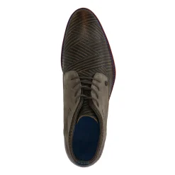 Rehab Salvador Zig Zag Grijze Veterschoenen^Sacha Clearance